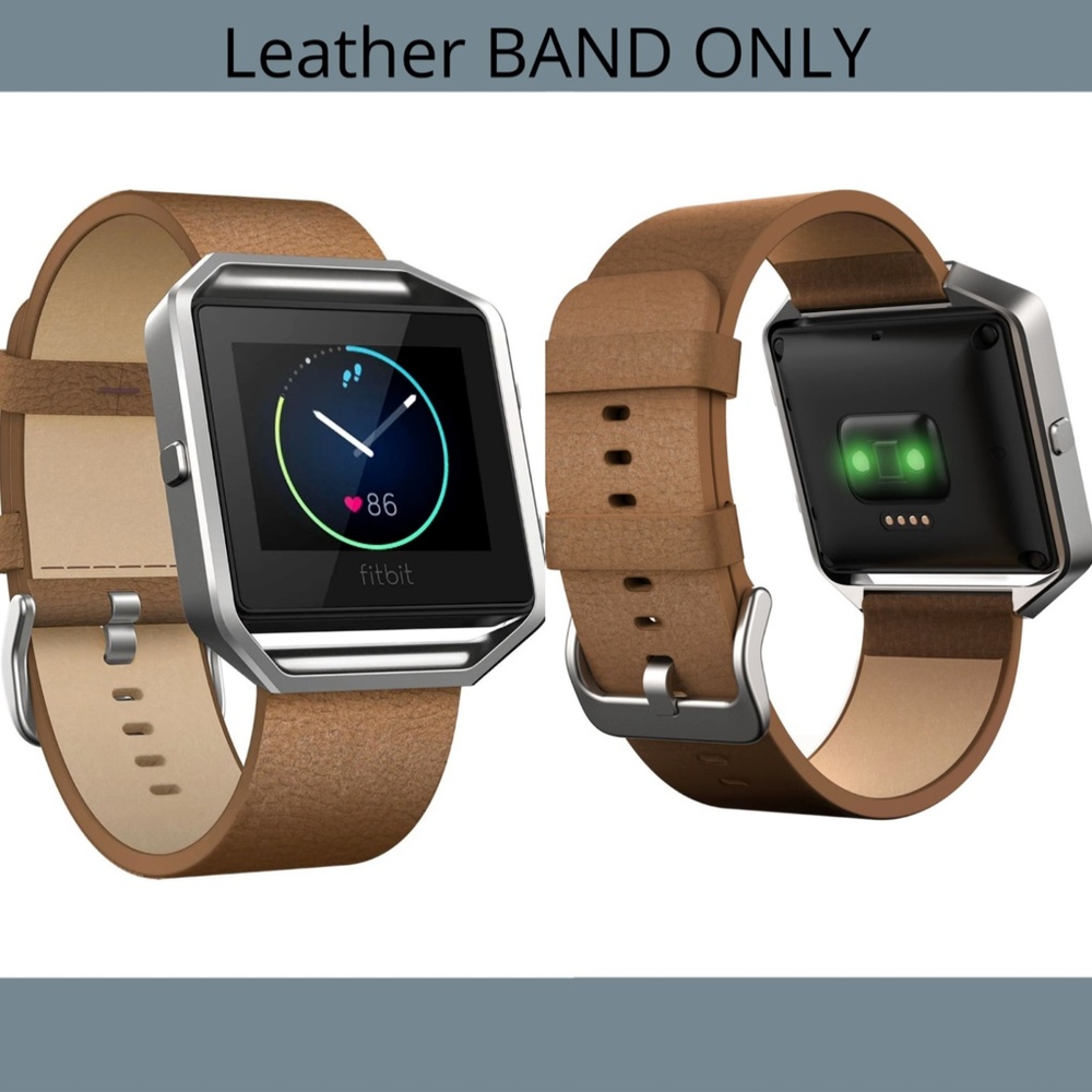 NIB $100 FITBIT‎ [ Size Small ] Blaze Leather Smart BAND ONLY in Carmel - Picture 2 of 12